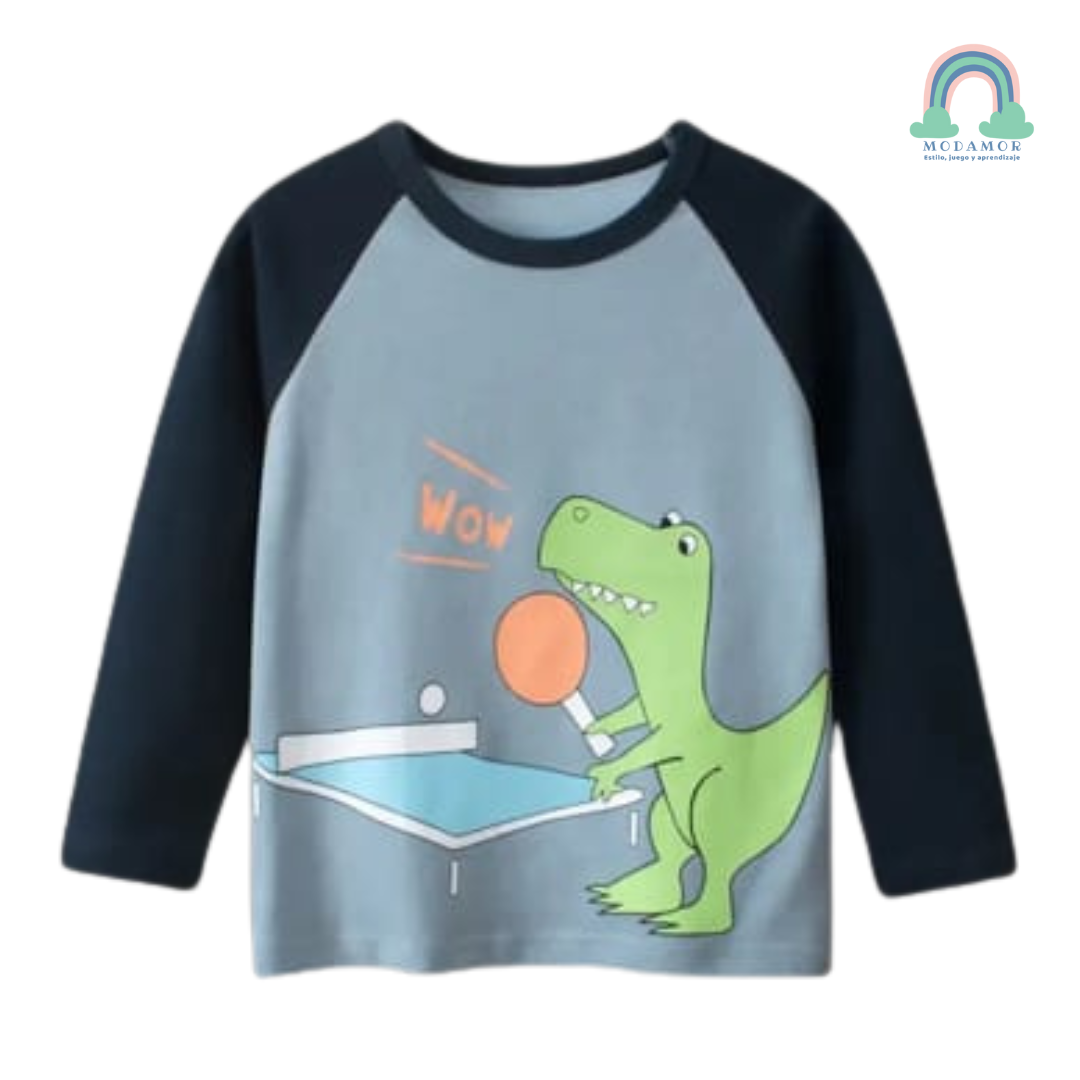 Polera Manga Larga