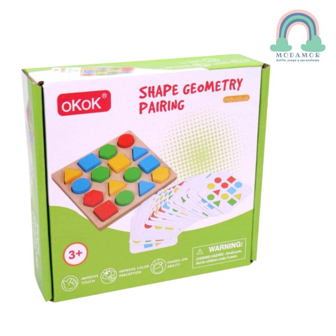 Juego de Asociación de Figuras y Colores