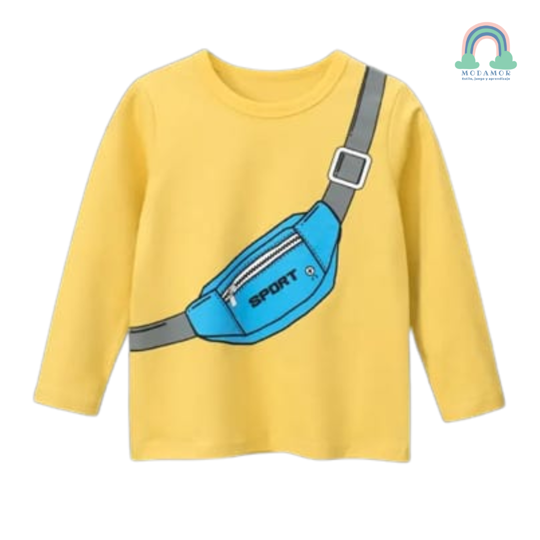 Polera Manga Larga