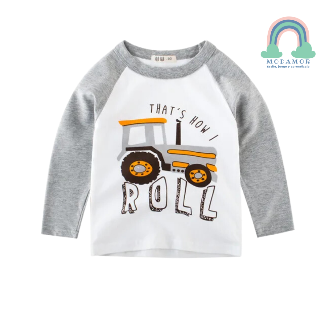 Polera Manga Larga