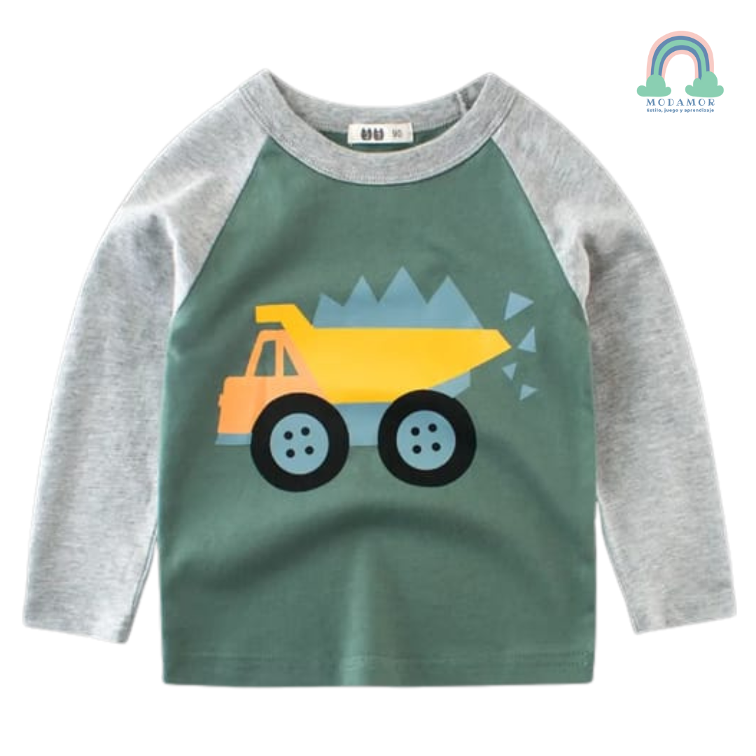 Polera Manga Larga