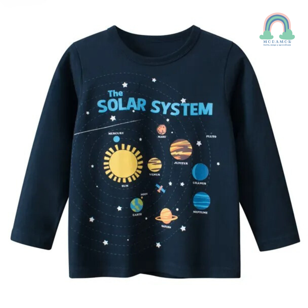 Polera Manga Larga