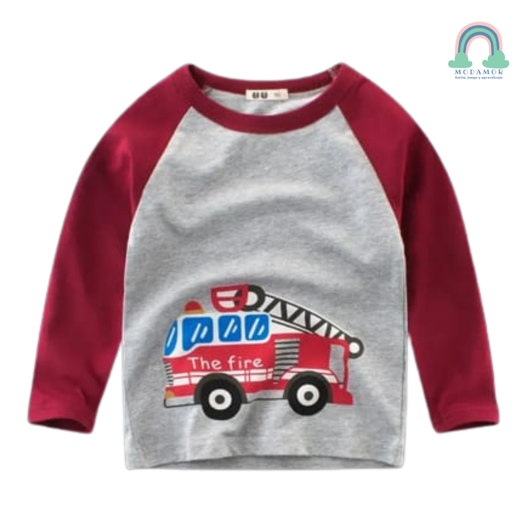 Polera Manga Larga