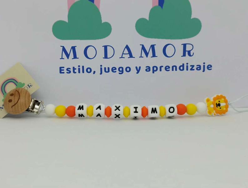 Portachupetes Personalizado con separador