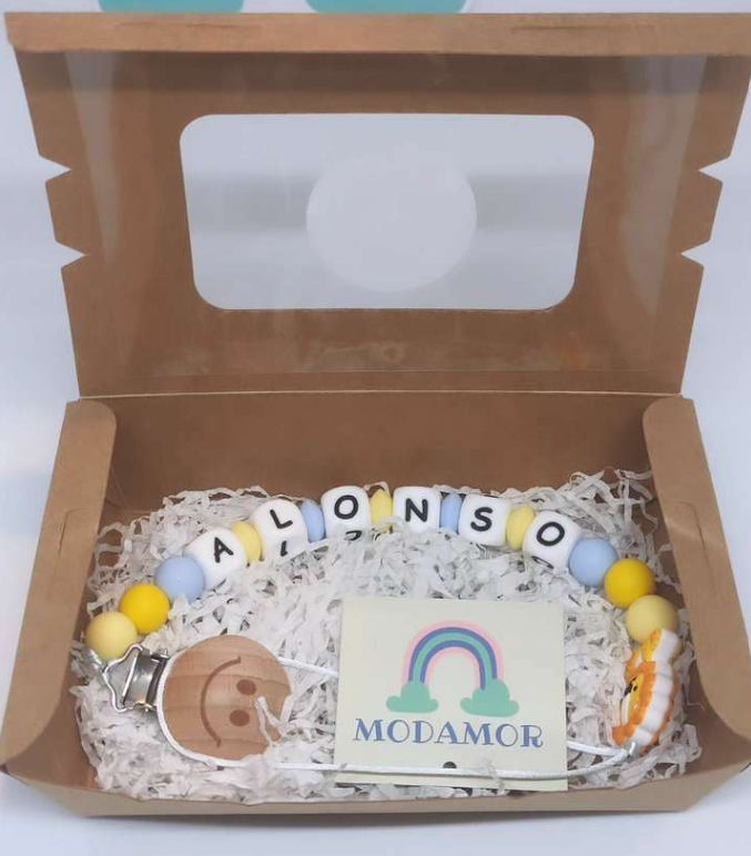 Portachupetes Personalizado con separador
